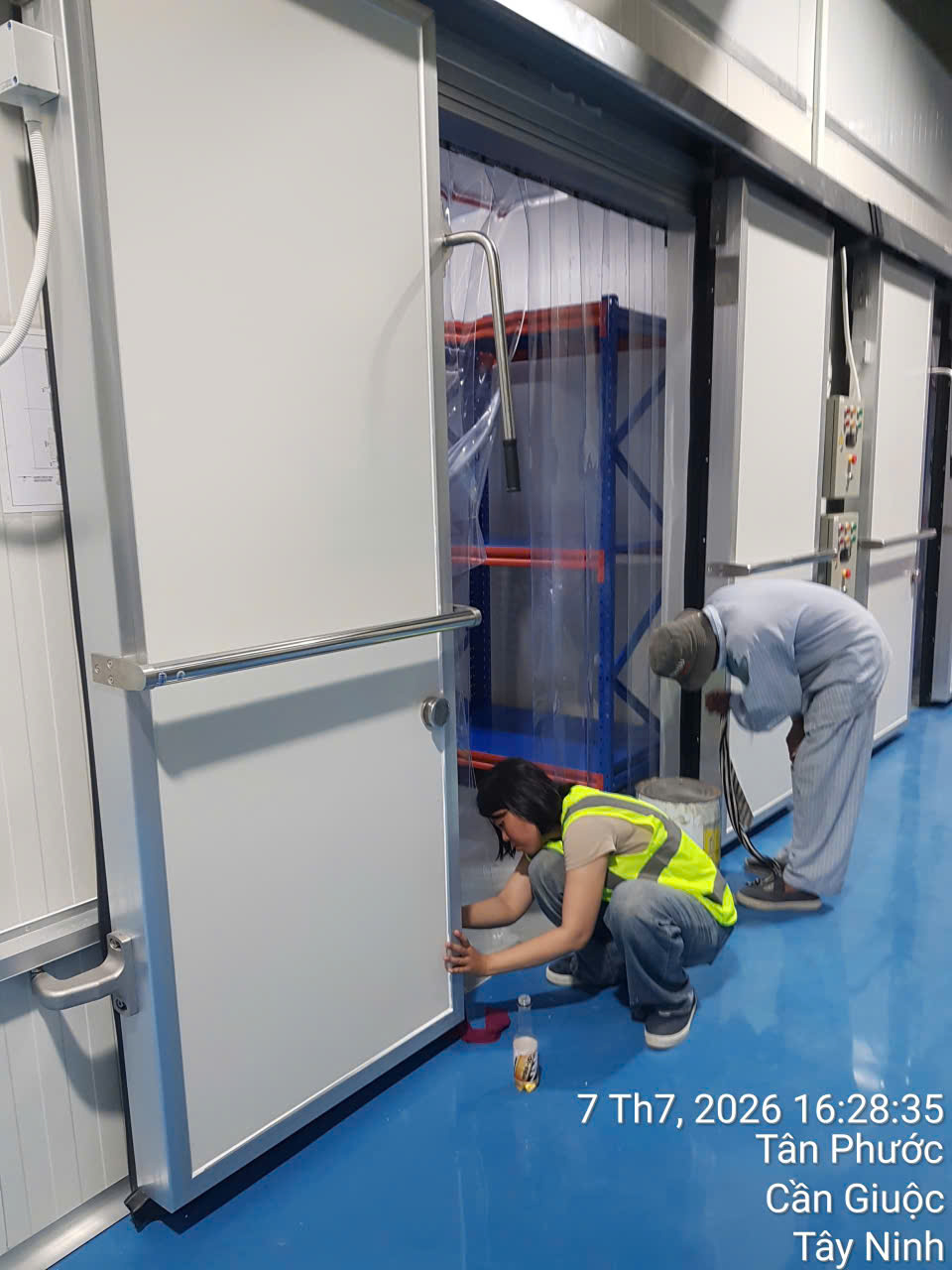 Xây kho đông KCN Amata Đồng Nai - Đăng Phát